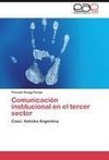 Comunicación institucional en el tercer sector