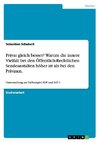 Privat gleich besser? Warum die innere Vielfalt bei den Öffentlich-Rechtlichen Sendeanstalten höher ist als bei den Privaten.