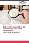 Extracción automática de términos en contextos definitorios