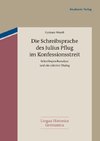 Die Schreibsprache des Julius Pflug im Konfessionsstreit