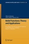 Belief Functions: Theory and Applications