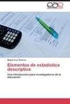 Elementos de estadística descriptiva