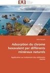 Adsorption du chrome hexavalent par différents minéraux naturels