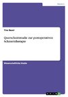 Querschnittstudie zur postoperativen Schmerztherapie