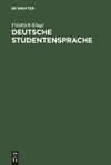 Deutsche Studentensprache