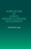 Agriculture in China's Modern Economic Development