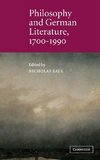 Philosophy and German Literature, 1700-1990