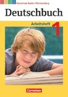 Deutschbuch 1: 5. Schuljahr. Arbeitsheft mit Lösungen. Realschule Baden-Württemberg