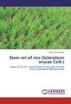 Stem rot of rice (Sclerotium oryzae Catt.)