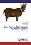 Goat Rearing Techniques in Southern Rajasthan