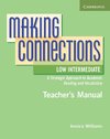 Making Connections Low Intermediate Teacher's Manual