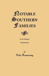 Notable Southern Families. Volume IV