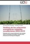 Análisis de las relaciones energéticas colombo-ecuatorianas 2003-2010