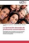 La formación docente de profesores universitarios