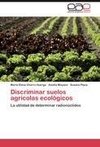 Discriminar suelos agrícolas ecológicos