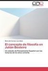 El concepto de filosofía en Julián Besteiro