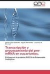 Transcripción y procesamiento del pre-mRNA en eucariontes.