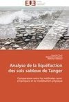 Analyse de la liquéfaction des sols sableux de Tanger