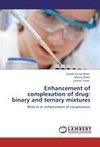 Enhancement of complexation of drug: binary and ternary mixtures