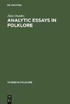 Analytic Essays in Folklore