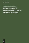 Renaissance Philosophy: New Translations