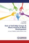 Role of Self Help Groups & Micro Finance in Rural Development