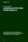 Amerikanistisches Wörterbuch