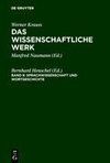 Sprachwissenschaft und Wortgeschichte