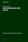 Erscheinung bei Kant