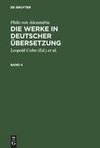 Philo von Alexandria: Die Werke in deutscher Übersetzung. Band 4