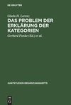 Das Problem der Erklärung der Kategorien