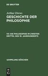 Die Philosophie im zweiten Drittel des 19. Jahrhunderts