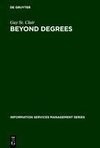 Beyond Degrees