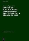 Censos de población del territorio de Barcelona en la década de 1360