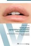 Evaluation sprachtherapeutischer Interventionen: