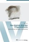 Das digitale Bild des Fingerabdrucks