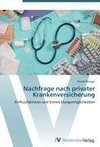 Nachfrage nach privater Krankenversicherung