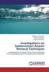 Investigations on Subterranean Arsenic Removal Techniques