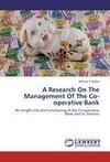 A Research On The Management Of The Co-operative Bank