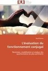 L'évaluation du fonctionnement conjugal