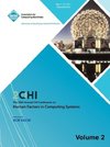 SIGCHI 2011  The 29th Annual CHI Conference on Human Factors in Computing Systems Vol 2