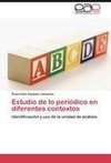 Estudio de lo periódico en diferentes contextos