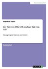 Der Satz von Dilworth und der Satz von Hall