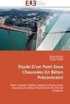 Etude D'un Pont Sous Chaussées En Béton Précontraint