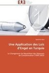 Une Application des Lois d'Engel en Turquie