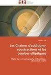 Les Chaînes d'additions-soustractions et les courbes elliptiques