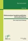 Fehleranalyse handelsrechtlicher Jahresabschlüsse: Eine empirische Erhebung