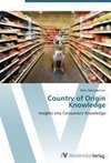 Country of Origin Knowledge