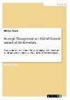 Strategic Management in a Global Context impact of the downturn