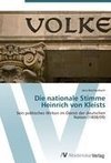 Die nationale Stimme Heinrich von Kleists